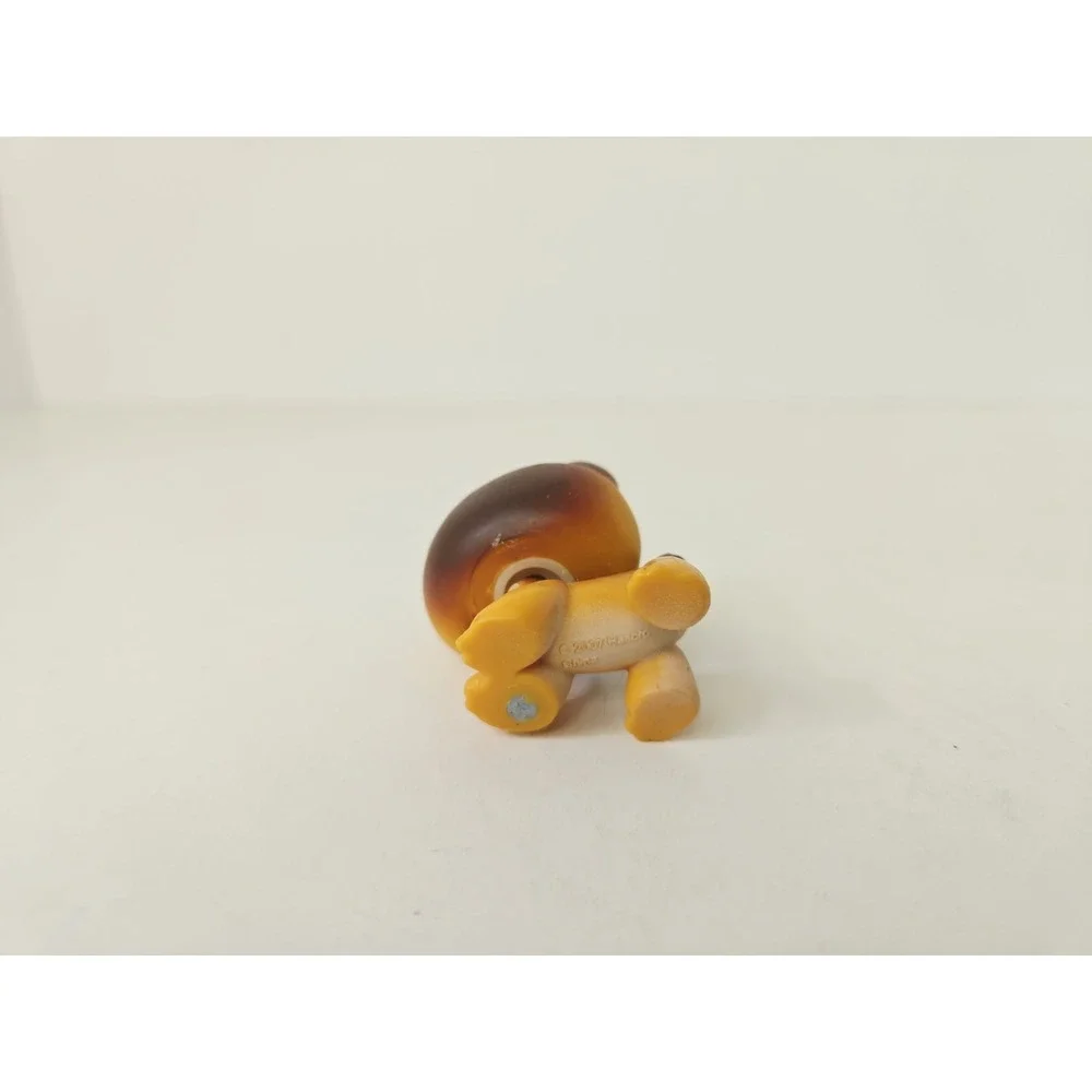 Littlest Pet Shop figure dog 357 orange German Shepherd